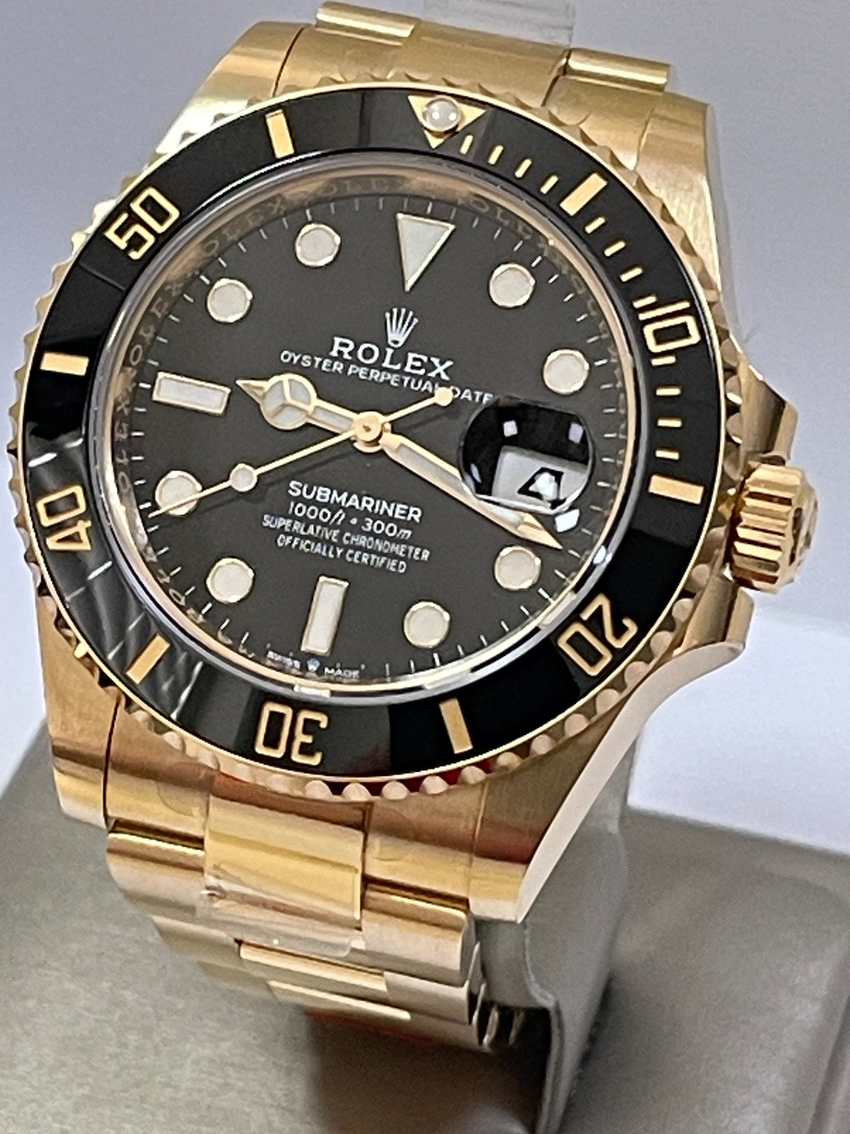 Rolex Yellow Gold Submariner Date - 2023 - Black Bezel - Black Dial - 126618LN
