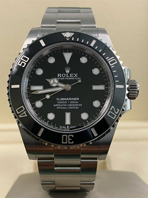 Rolex Steel Submariner No Date - 2024  - 124060 *FULL SET*