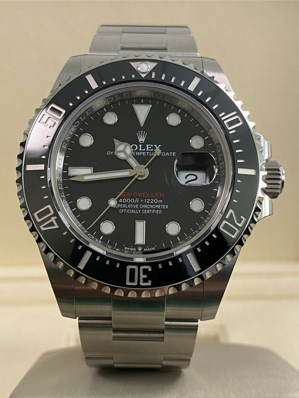 Rolex Steel Sea-Dweller 43mm - 2025 - Black Dial Red Letters- 126600 *FULL SET*