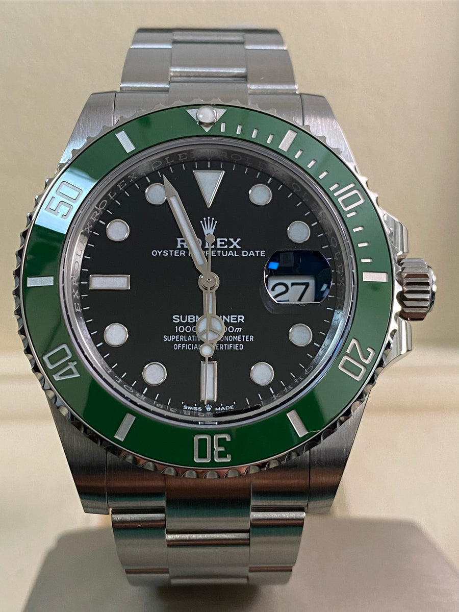 Rolex Steel Submariner Date - 2024 - "Kermit" MK2 - Black Dial - 126610LV *FULL SET*