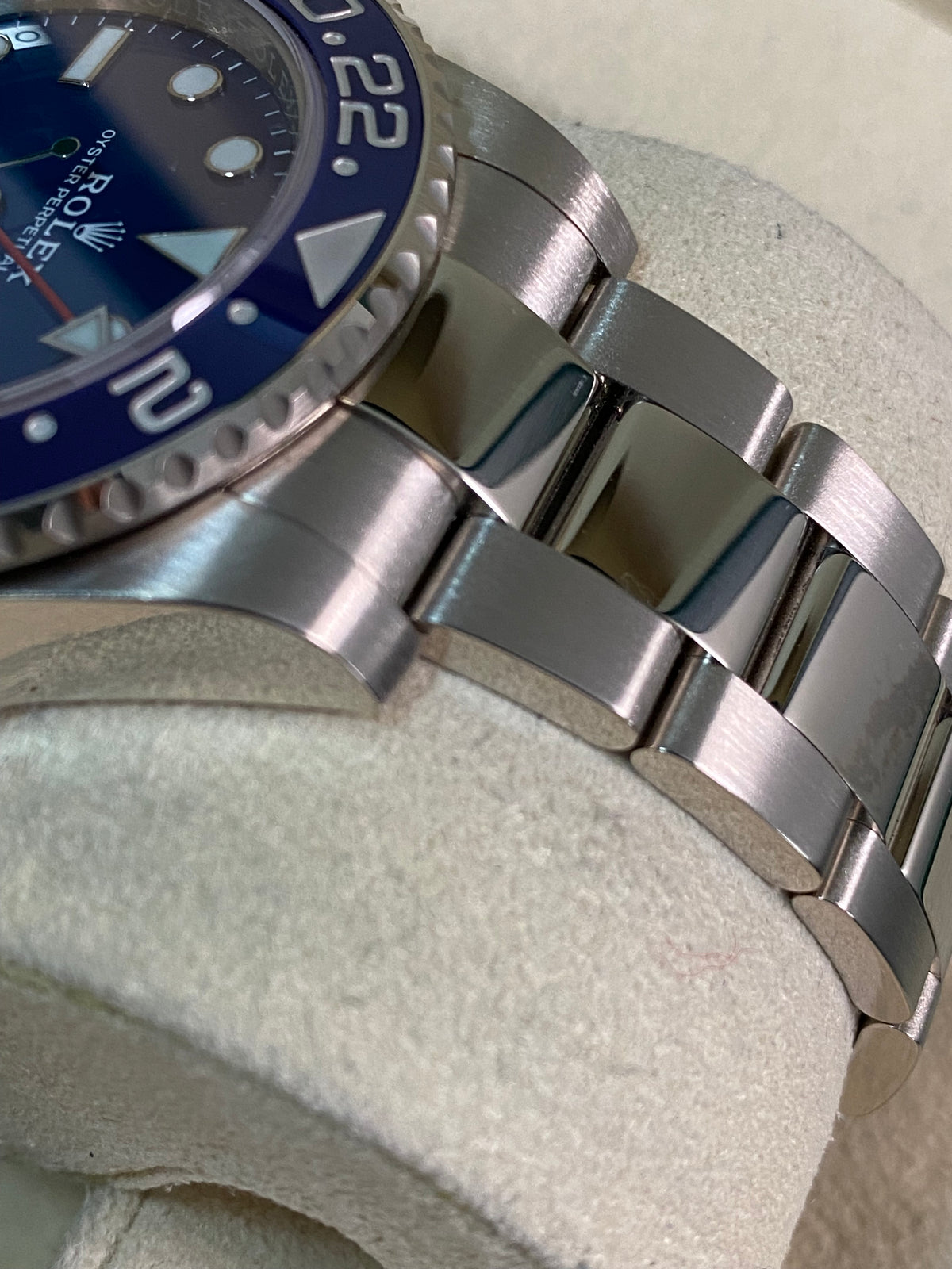 Rolex White Gold GMT-Master II - 2021 - "Pepsi" Bezel - Blue Dial - Oyster Bracelet - 126719BLRO *FULL SET*