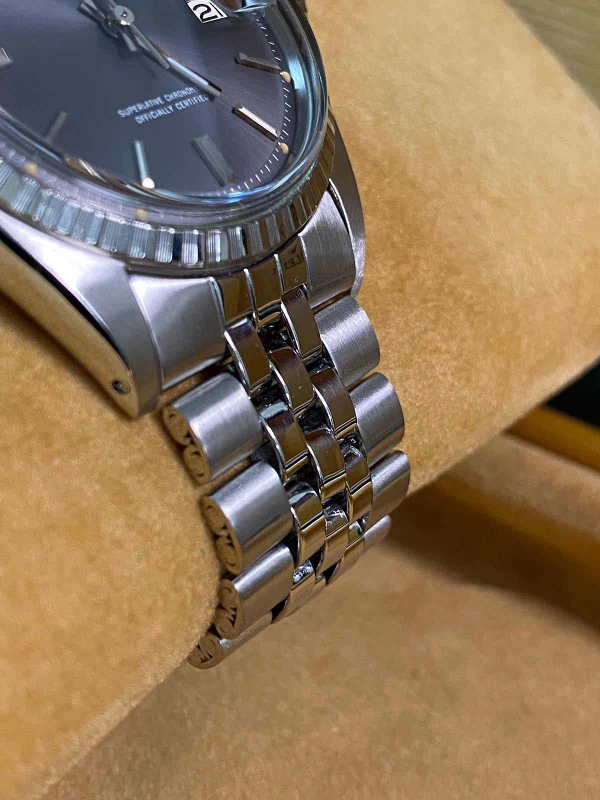 Rolex Steel Datejust 36 - 1969 - Grey Index Dial - Jubilee Bracelet - 1603