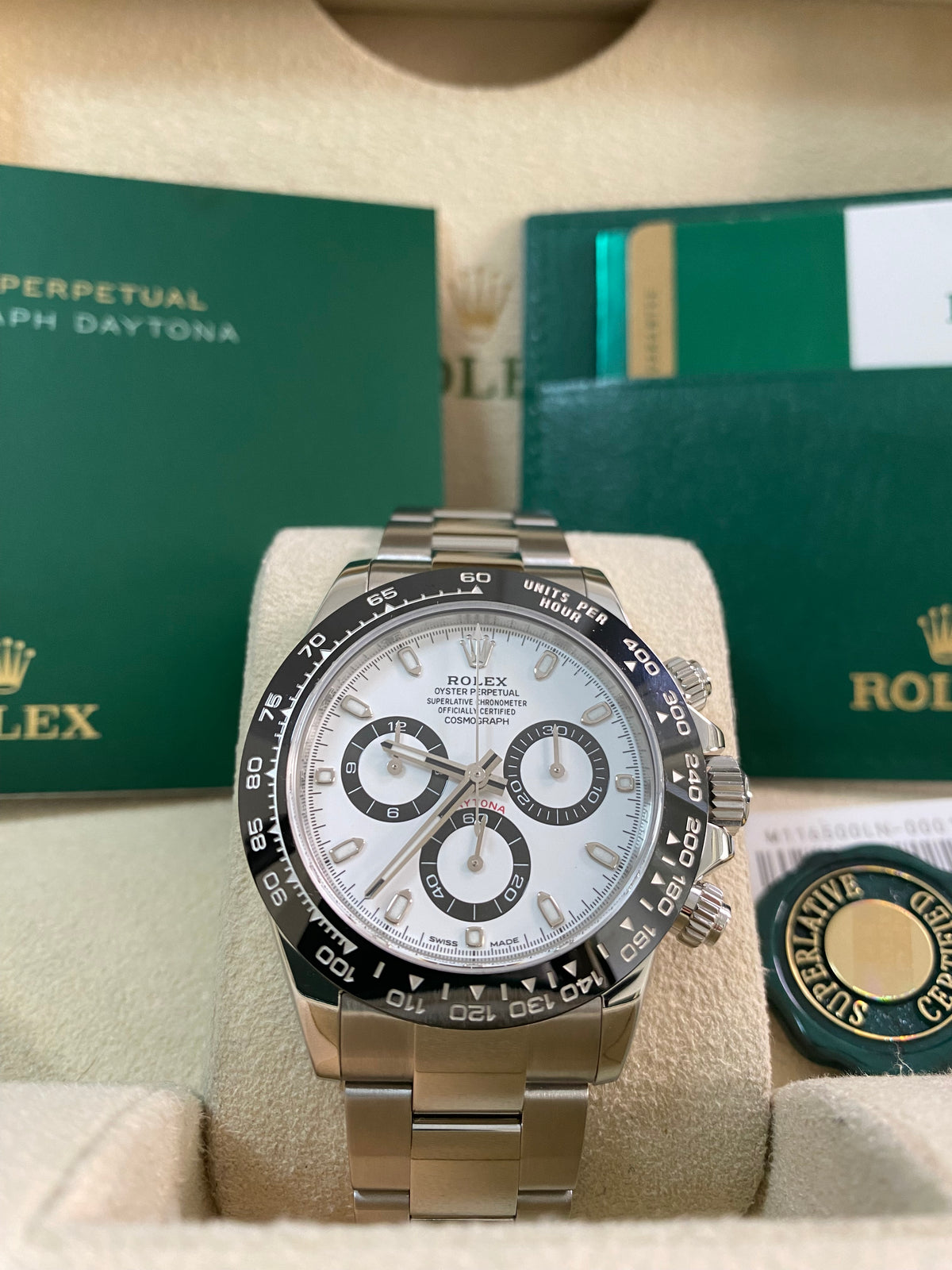 Rolex Steel Cosmograph Daytona - 2018 - "Panda" - 116500LN *FULL SET*