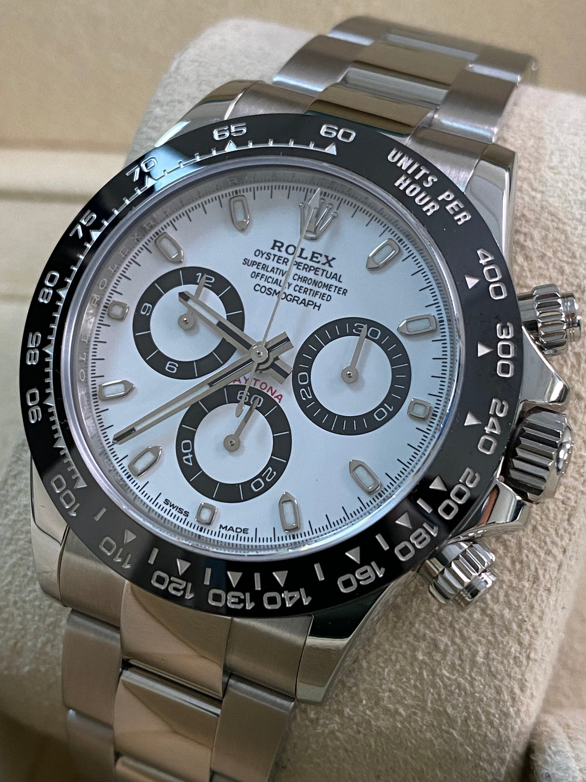 Rolex Steel Cosmograph Daytona - 2018 - "Panda" - 116500LN *FULL SET*