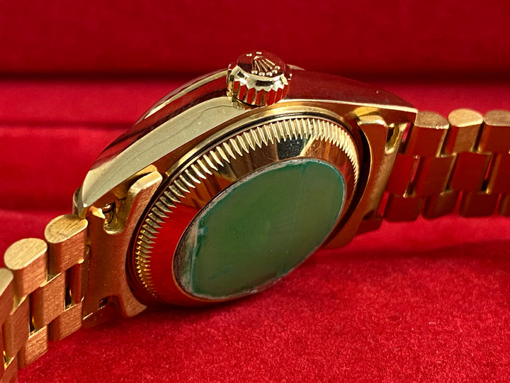 Rolex Lady-Datejust - 2000 - Ruby Tear Drop Dial - 69178 *UNPOLISHED ...