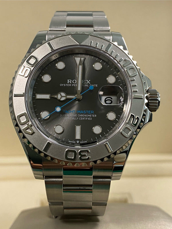 Rolex Yacht-Master 40 - 2025- Rhodium Dial - Platinum Bezel - 126622 *FULL SET*