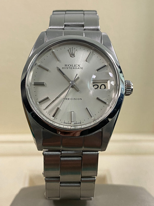 Rolex Oysterdate Precision - 1960 - Silver Index Dial - Oyster Bracelet - 6694