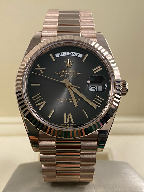 Rolex Day-Date 40 - 2024 - Ombre Dial - President Bracelet - 228235 *FULL SET*