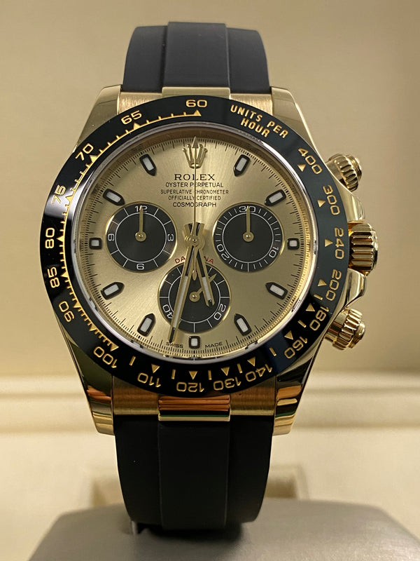 Rolex Yellow Gold Cosmograph Daytona - 2018 - "Pikachu" - 116518LN *FULL SET*