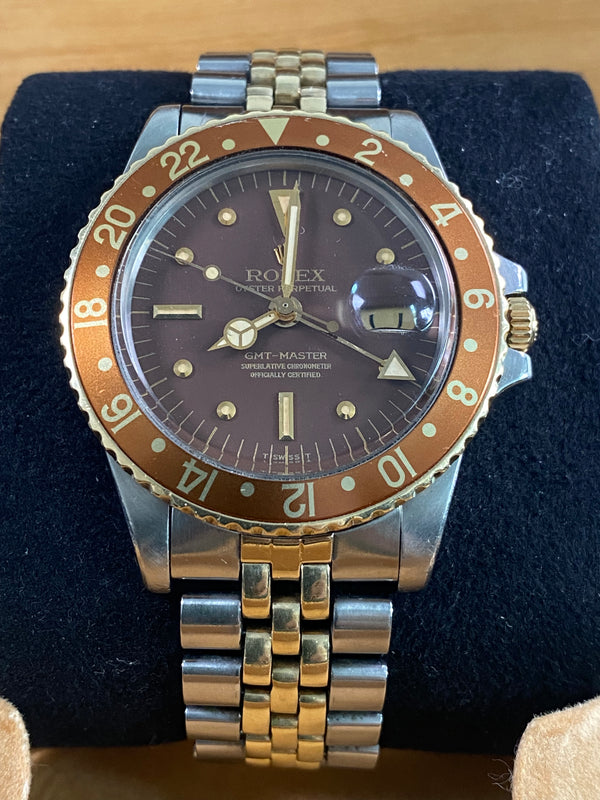 Rolex GMT-Master - 1976 - "Root Beer" - Jubilee Bracelet - 1675F