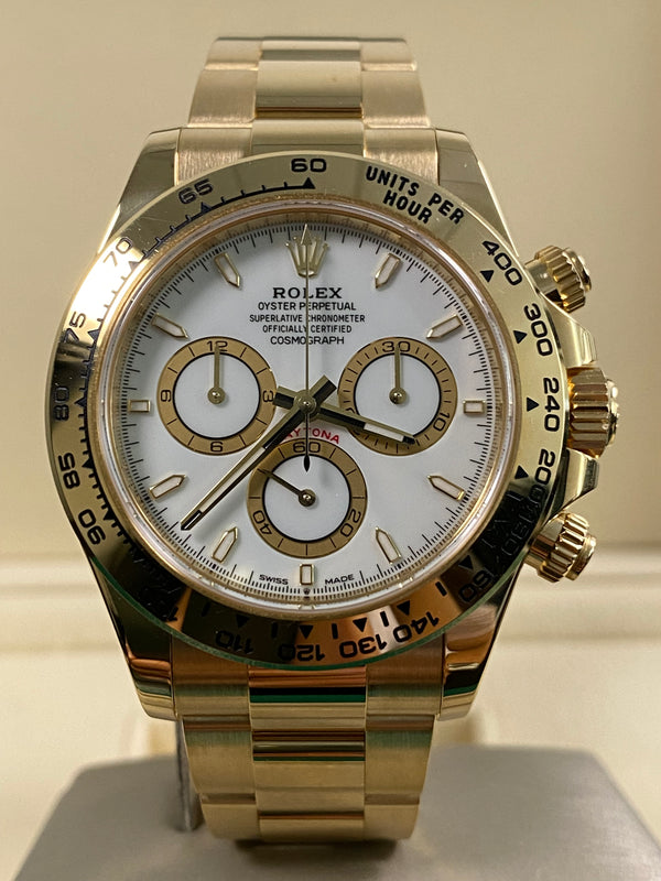 Rolex Cosmograph Daytona - 2024 - "White Dial - 126508 *FULL SET*