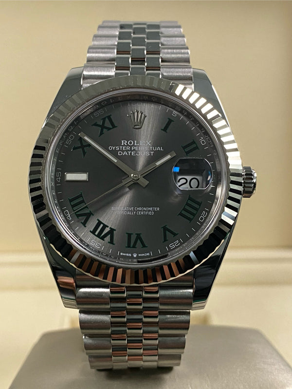 Rolex Datejust 41 - 2024 - "Wimbledon Dial" - 126334 *FULL SET*