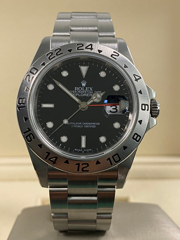 Rolex Explorer II - 2011 - Black Dial - 16570 *3186 Movement*
