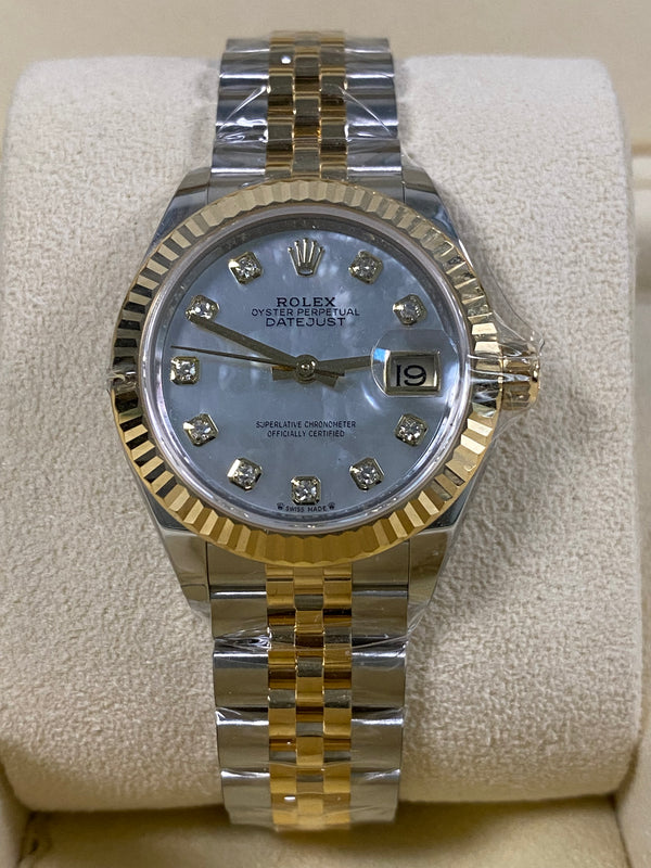 Rolex Lady-Datejust - 2025 - Mother-of-Pearl Diamond Dial - 279173 *FULL SET*