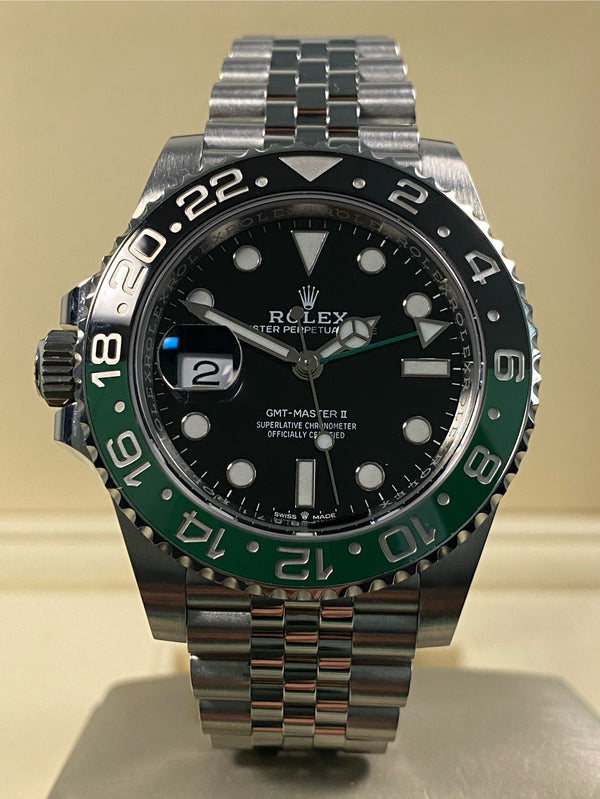 Rolex Left-Handed GMT-Master II - 2023 - "Sprite" - 126720VTNR *FULL SET*