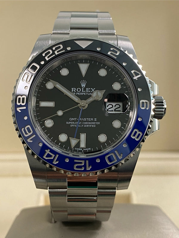Rolex GMT-Master II - 2020 - "Batman" - 116710BLNR *New Style Card*