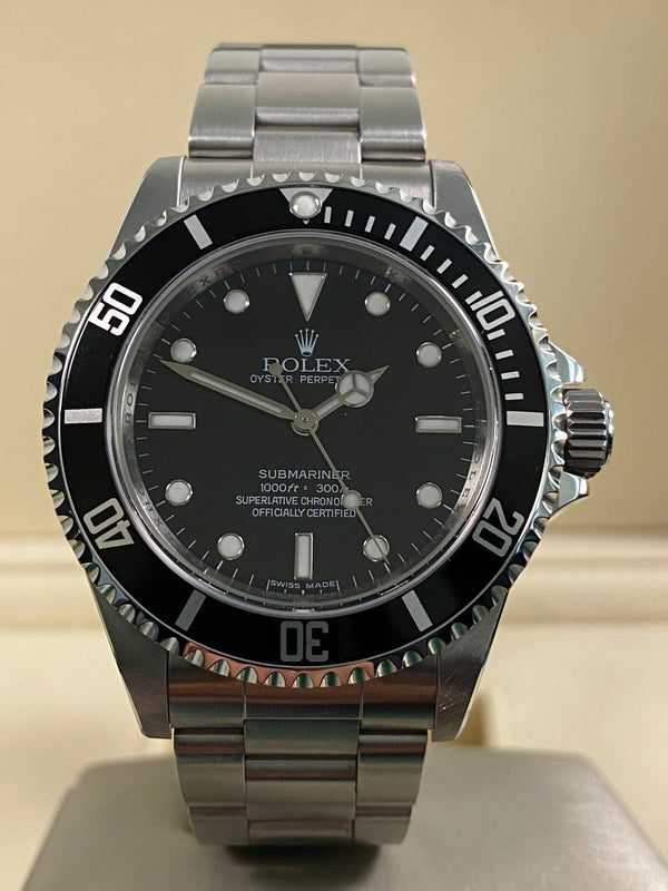 Rolex Submariner No Date - 2009 - Black Dial - 14060M *FULL SET*