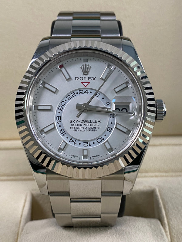 Rolex Sky-Dweller - 2018- White Dial - 326934 *UNPOLISHED*