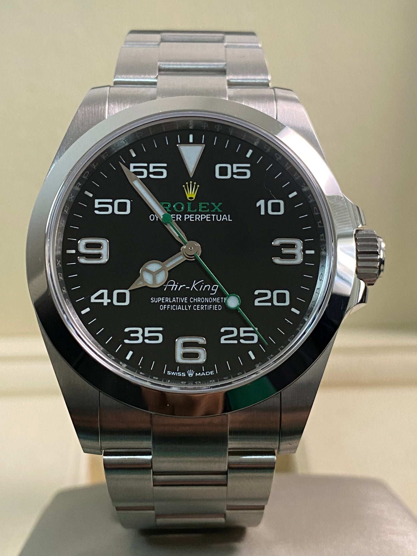 Rolex Air King Oystersteel 40MM 126900 2023 New Model Time of Swiss INC