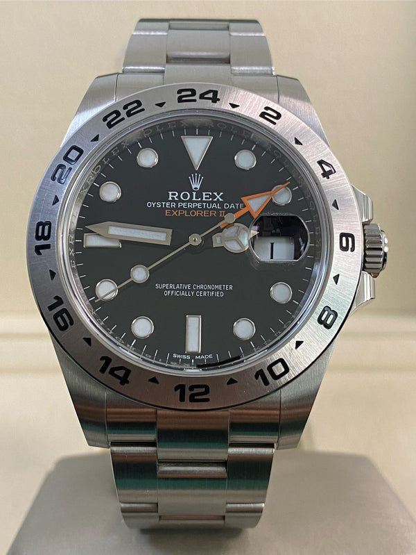 Rolex Oyster Perpetual Explorer II -  2020 - Black Dial - 216570 *UNPOLISHED*