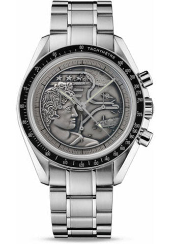 Omega Speedmaster Apollo XVII Moonwatch Anniversary Limited Series Watch - 42 mm Steel Case - Tachymeter Bezel - Limited Edition Apollo Xvii Dial - 311.30.42.30.99.002