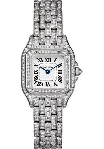 Cartier Panthere de Cartier Watch - 22 mm White Gold Diamond Case - Diamond Bezel - Diamond Bracelet - HPI01129