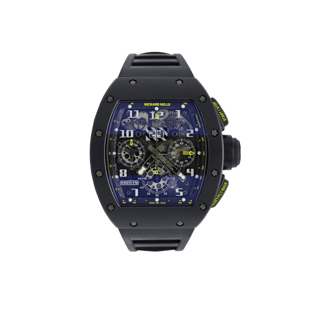 Richard Mille Automatic Flyback Yellow Flash 50PC RM011