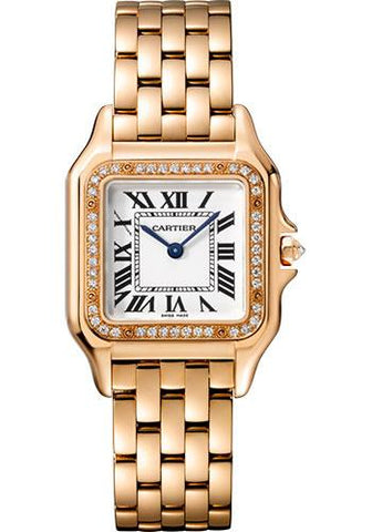 Cartier Panthere de Cartier Watch - 27 mm Pink Gold Diamond Case - WJPN0009